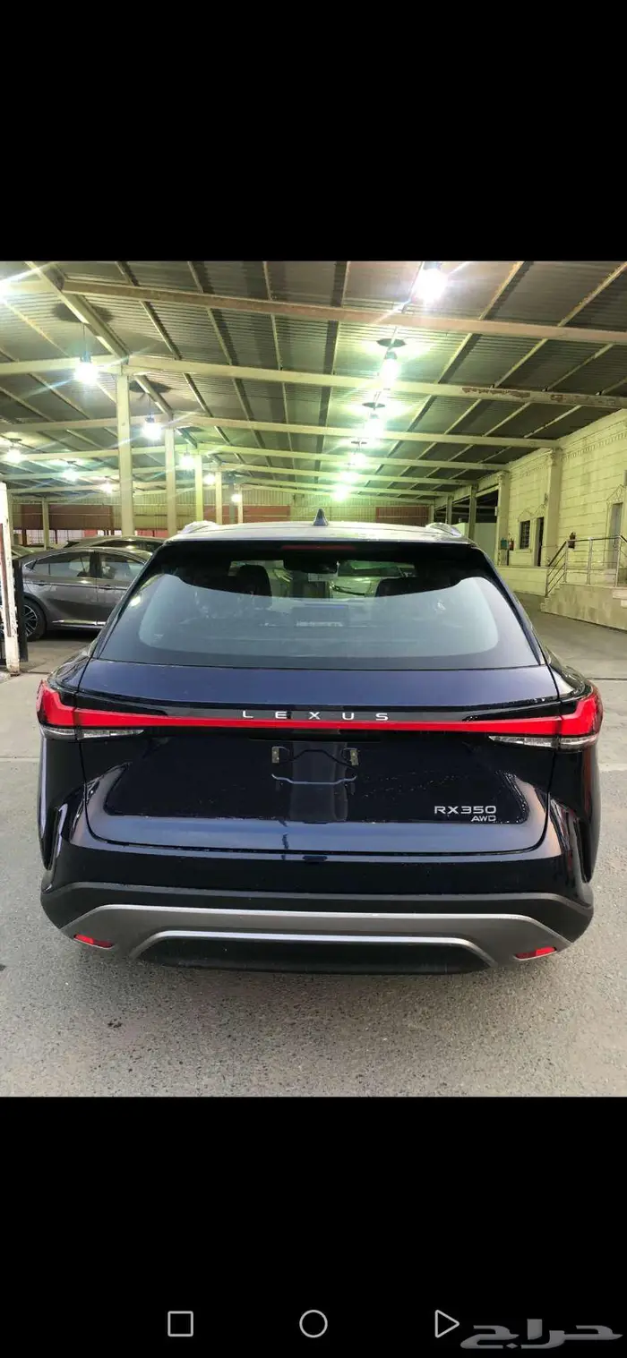 لكزس RX 350 BB 2025 بنزين كحلي داخل أبيض ربح أصفار 5