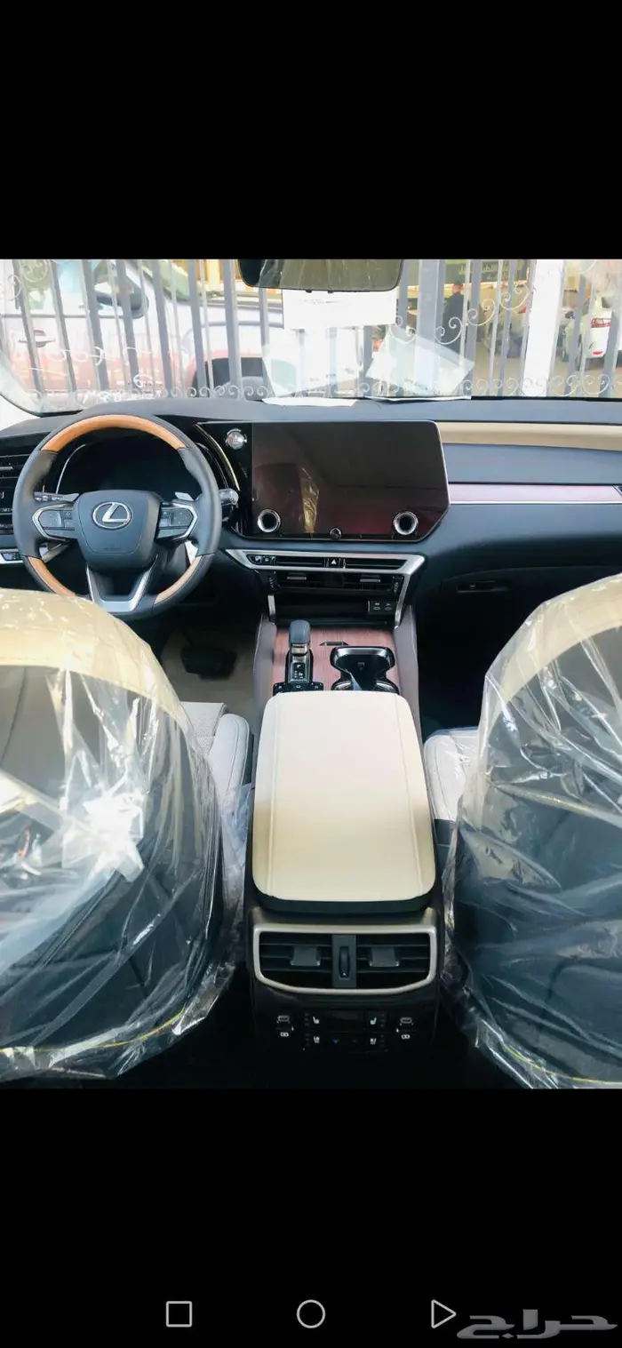 لكزس RX 350 BB 2025 بنزين كحلي داخل أبيض ربح أصفار 7