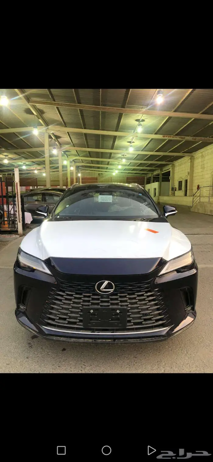 لكزس RX 350 BB 2025 بنزين كحلي داخل أبيض ربح أصفار 8