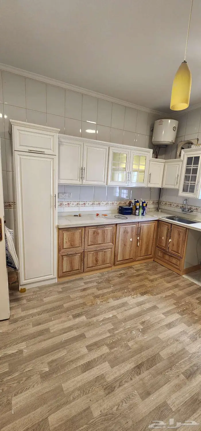 مطبخ صاج 9م جاهز للفك والنقل   علوي سفلي بإضاءة   المدينة 1