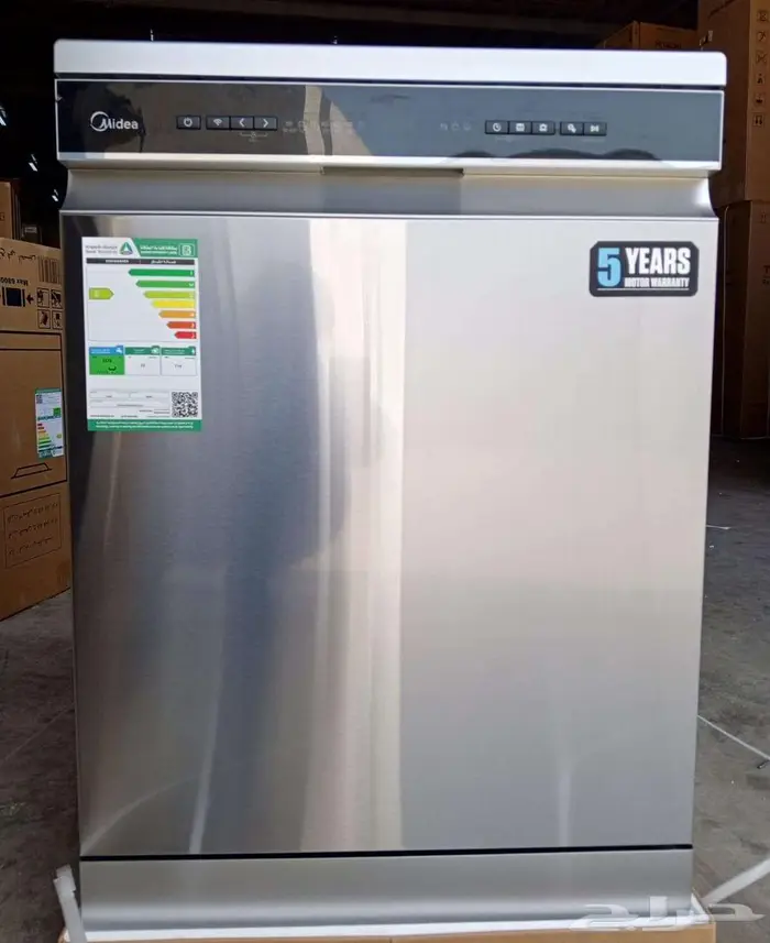 غساله صحون ميديا 10 برامج واي فاي 3 ارفف 16 مكان 1