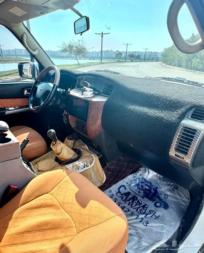 جيب نيسان باترول 2008 مكينه 4500 نظيف 12