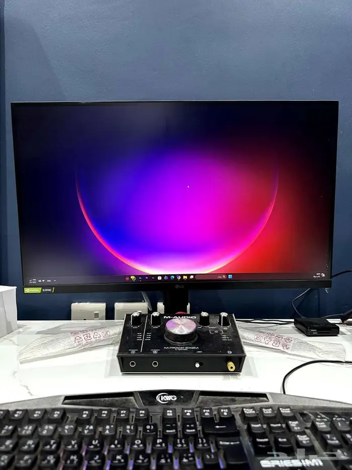 كمبيوتر مكتبي احترافي للألعاب والمونتاج بالكامل مع الملحقات 4