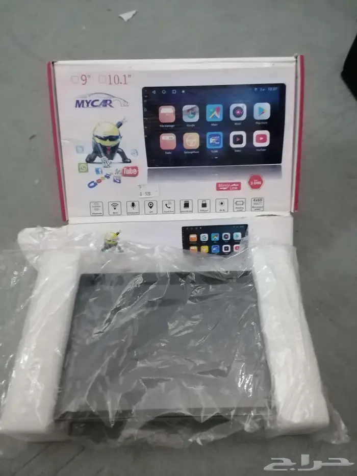 شاشة اندرويد 10بوصة تركب لجميع السيارات 2