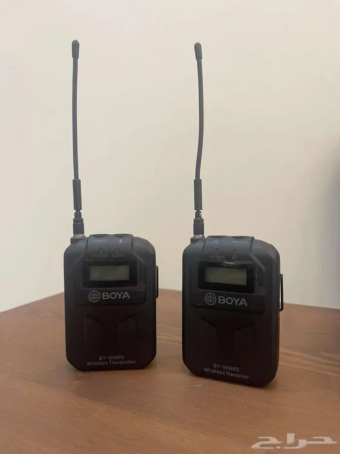 مايكروفون لاسلكي بويا BOYA WM6S UHS 4