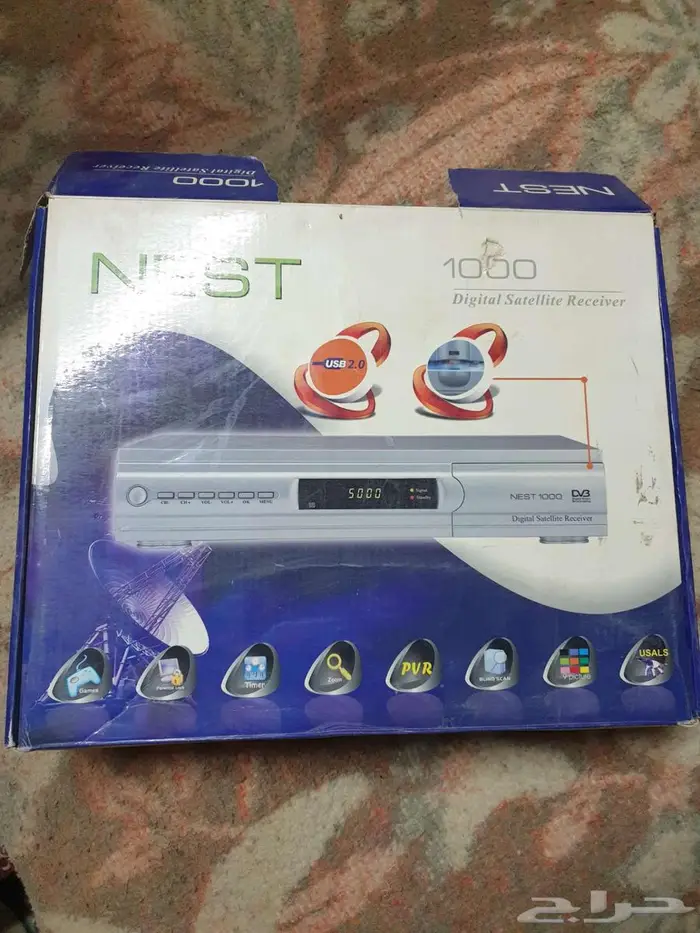 رسيفر قنوات فيه نظام تسجيل 6