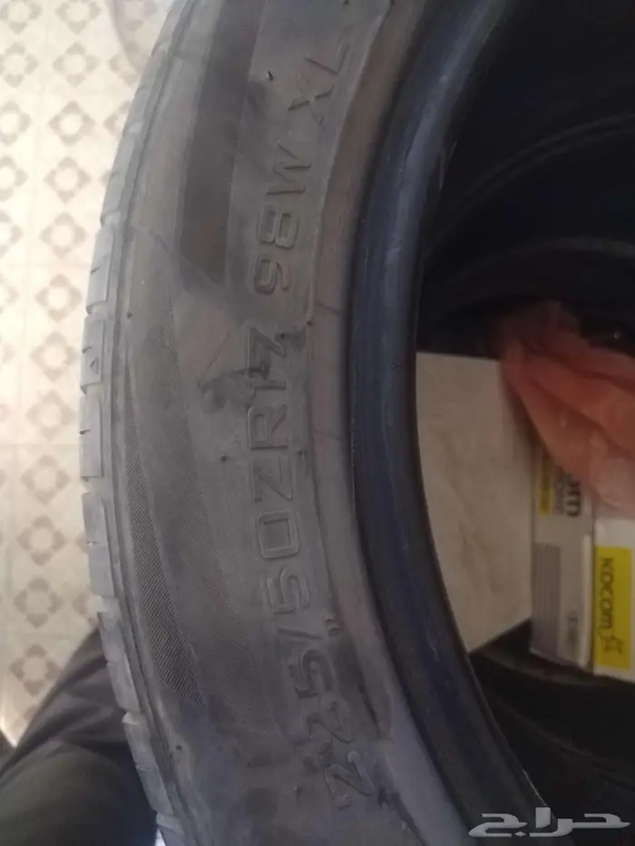 كفرات مقاس 17علي 50 على 225 الأحساء 0