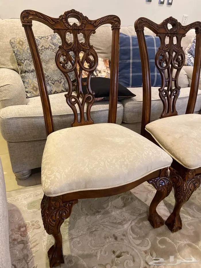 كراسي خشب متوفر خمس حبات 0