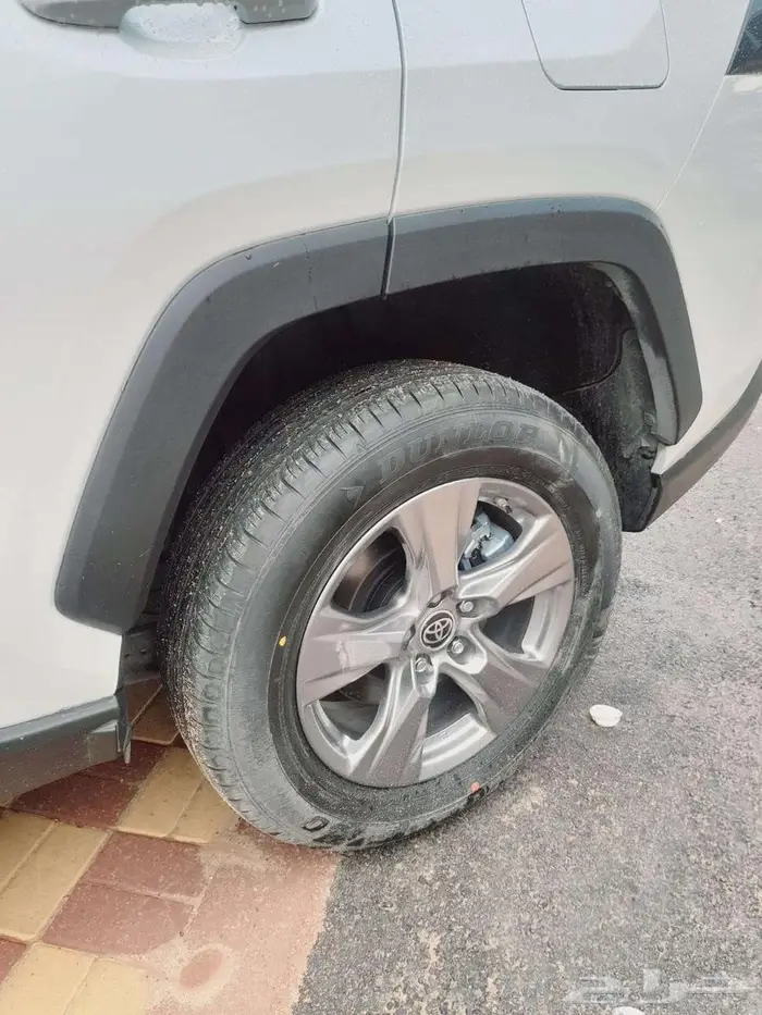 تويوتا راف فور ال اي هايبرد ابيض 2024 7