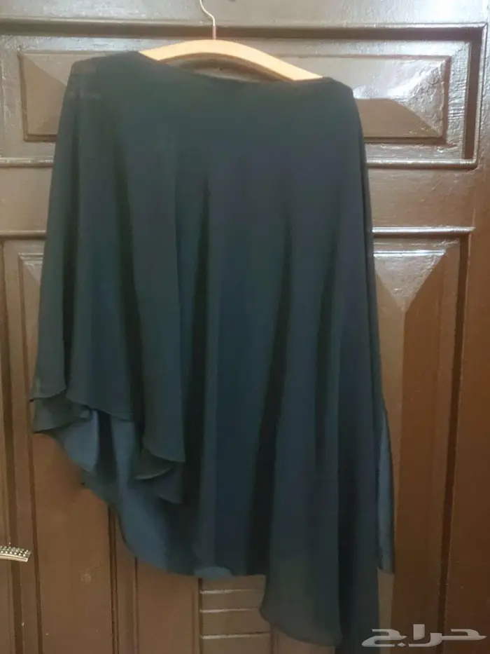 بلوزة نسائي ماركة ريقر اييسلند كم مفتوح مقاس xl لون اسود 2