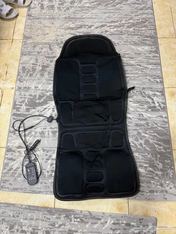 جهاز مساج وتدفئة لمرتبة السيارة يشتغل على الولاعة للبيع 0