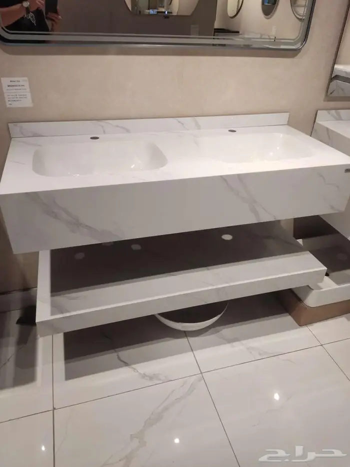 مغاسل بورسلين جاهزة صناعة سعودية وتفصيل مغاسل رخام بورسلين 12
