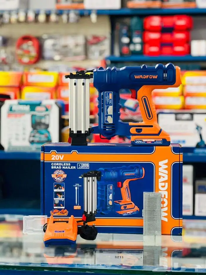 WADFOW 20V Cordless Brad Nailer 0