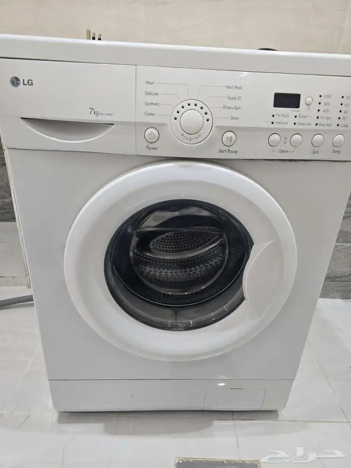 غسالة اتوماتيك ال جي 7 كغ نظيفة 0