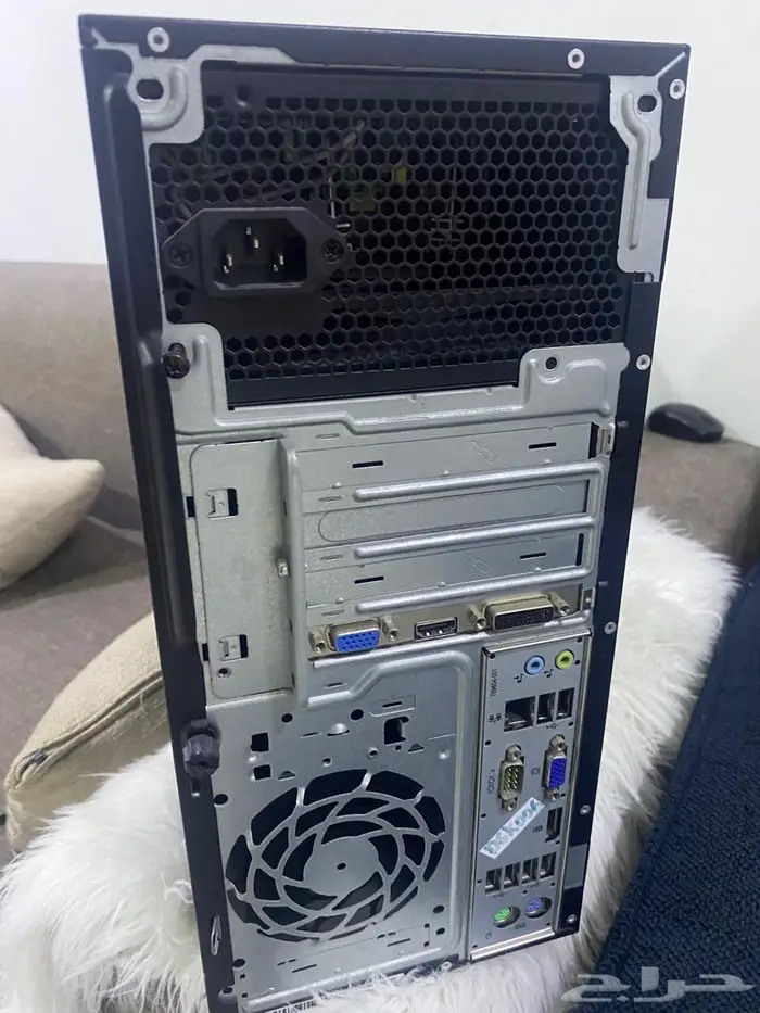 كمبيوتر مكتبي hp بحالة ممتازه 2