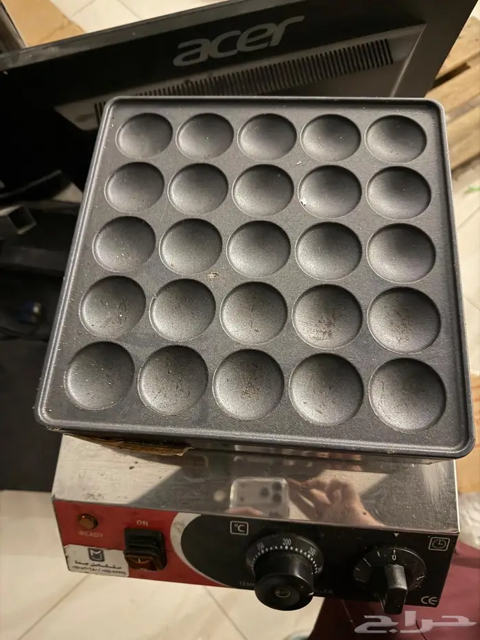 للبيع مكينة وافل وبان كيك 1