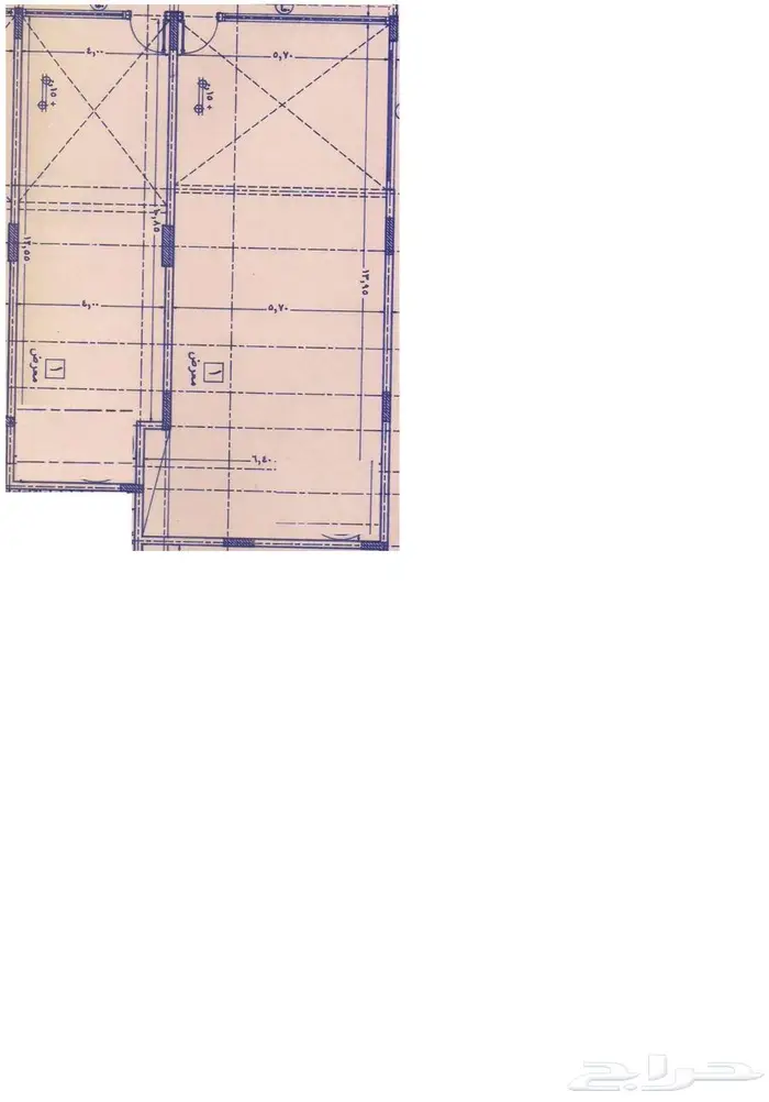 2 معارض مع ميزان للايجار تقاطع ش عبدالرحمن السديرى مع صارى 6