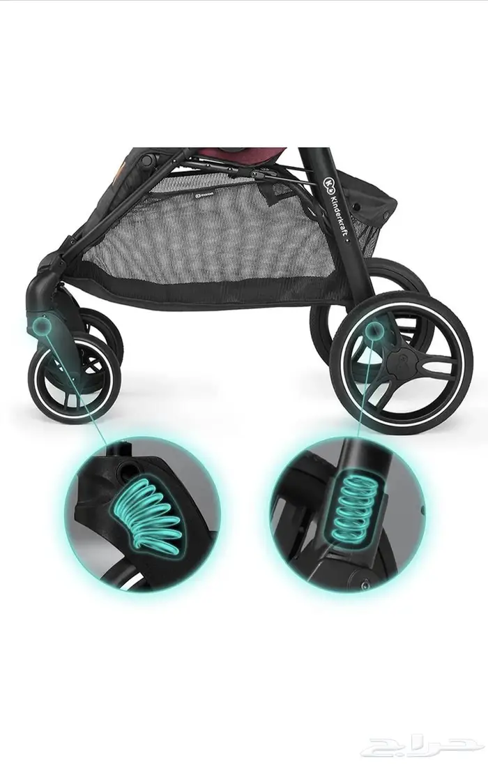 عربة أطفال استخدام بسيط جدا 7