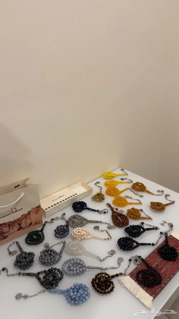 للبيع مسابيح بكلايت وتنفع الإهداء مع بوكيه ورد 0