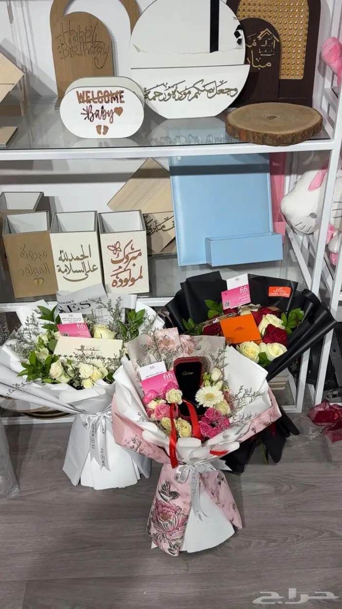 للبيع مسابيح بكلايت وتنفع الإهداء مع بوكيه ورد 1