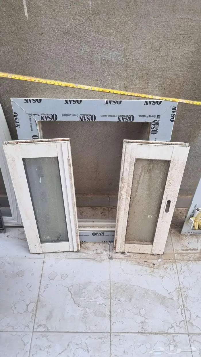 باب وشباك المنيوم للبيع 0