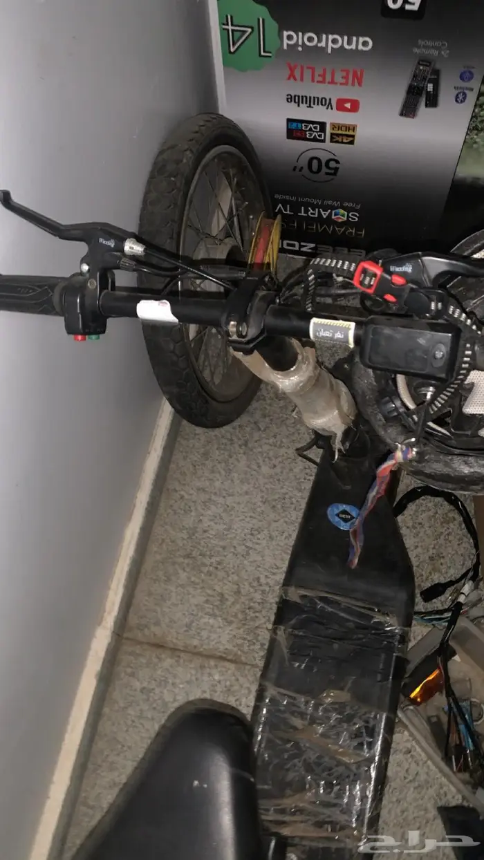 سكوتر ابو سله شبه الجديد له شهر معي ويرجى عدم بخص 1
