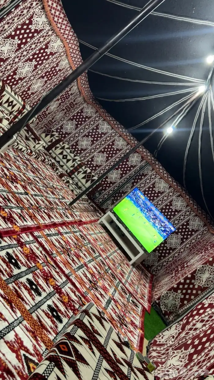 مخيم للإيجار قسم كامل بيت شعر معى خيمه مطبخ رخيمه ثاني 1