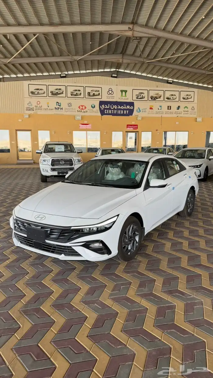 هونداي إلنترا إسمارت 2026 (أبيض رصاصي ) بأقل سعر 0