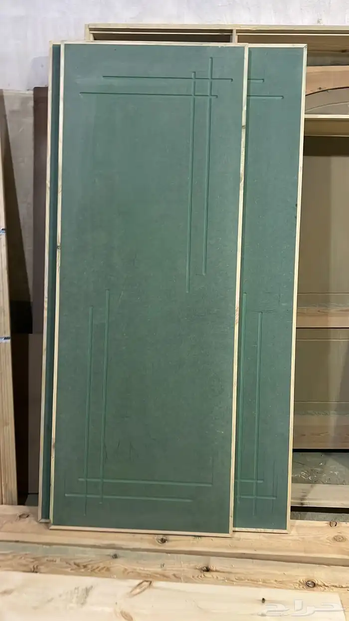 تصنع ابواب خشب حساب الطلب علي جميع انواع الخشب 15