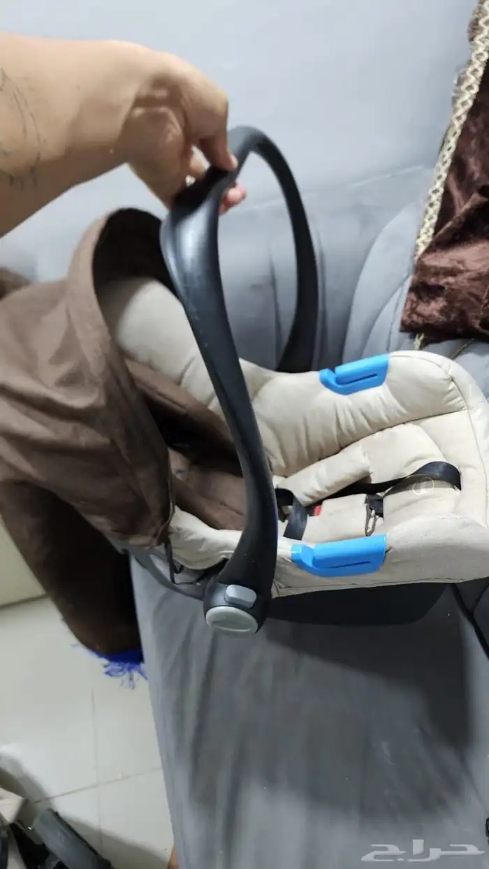 عربية أطفال وكرسي أطفال لسياره 6