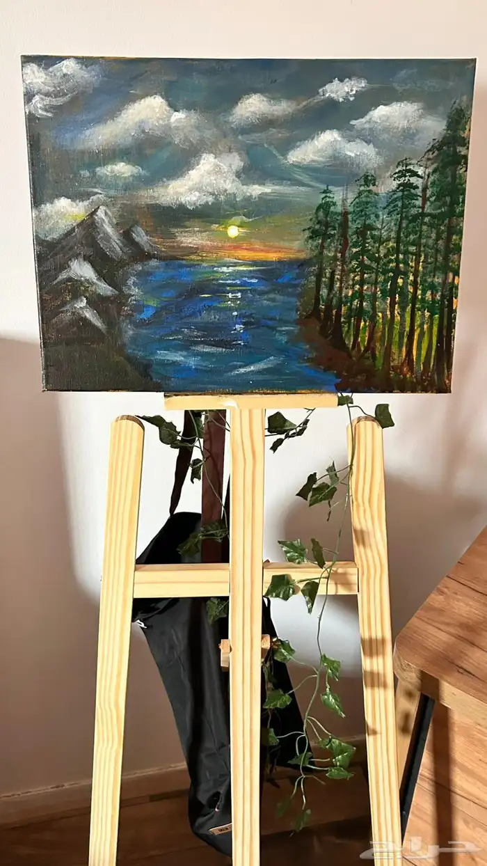 لوحه فنيه (همس الغروب ) 1