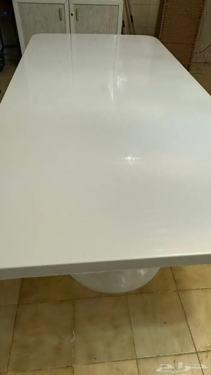 طاوله طعام فايبر جلاس 3