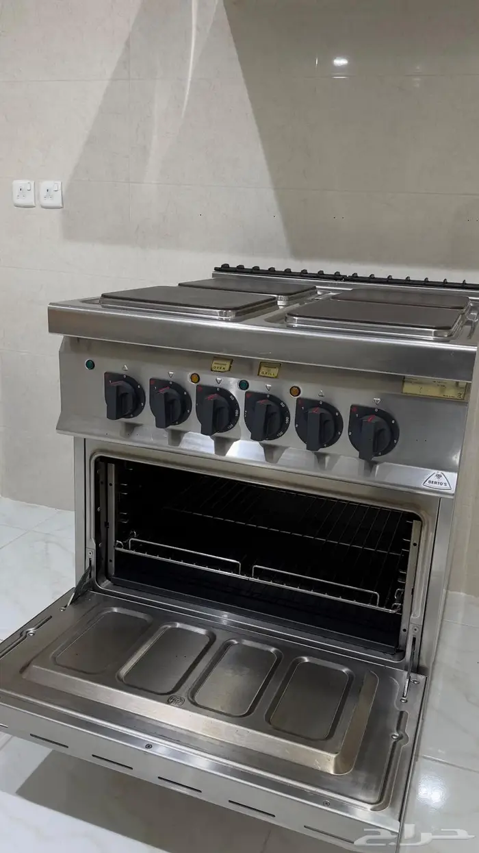 فرن Bertos إيطالي جديد للبيع السريع 3