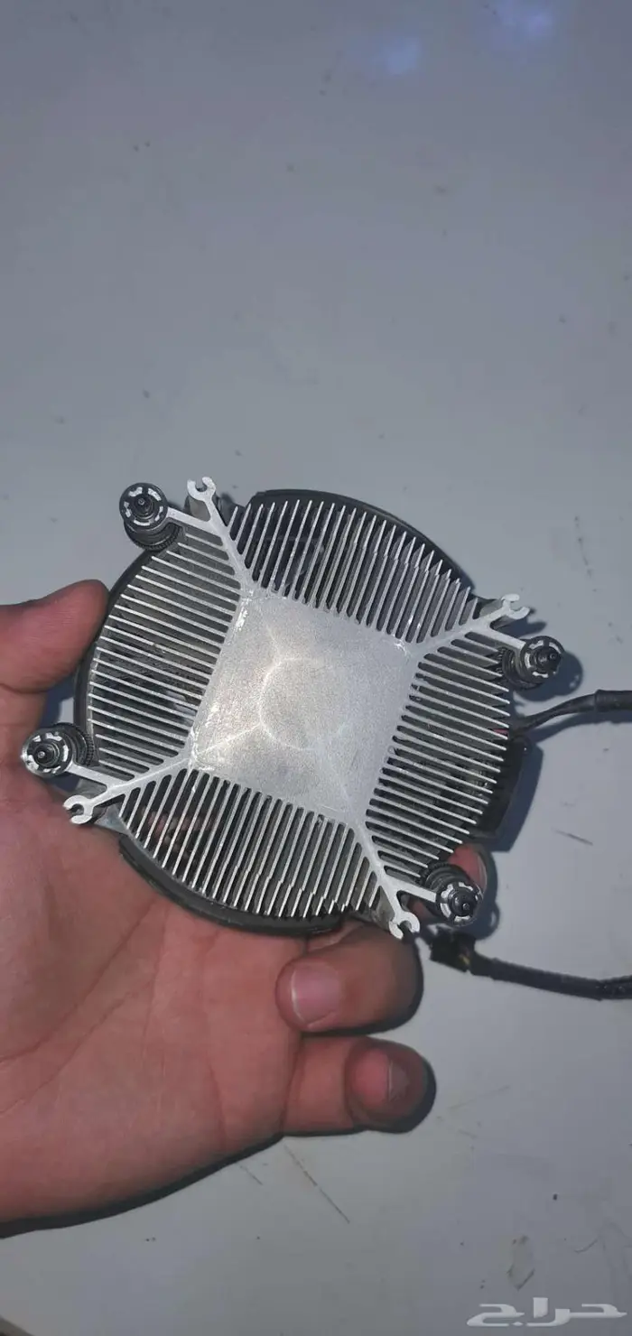 مبرد رايزن AMD هوائي ب 25 ريال   عليه معجون حراري 2