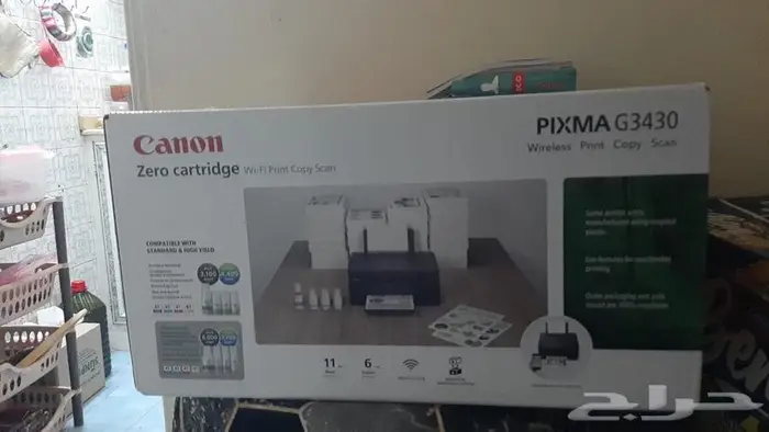 آلة طابعة للورق والملصقات كذلك 1