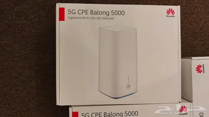 رواوتر هواوي 5G CPE Balong 5000 5G   4G   Ethernet 0