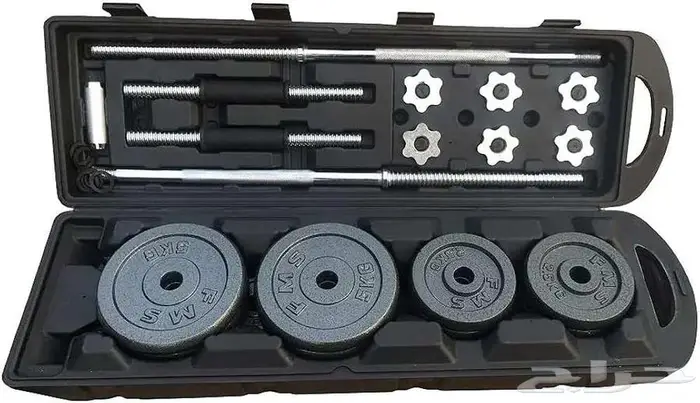 للبيع عدة تمارين رياضية حديد (جديدة) 2