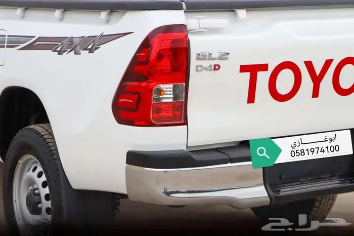تويوتا هايلكس غمارتين دبل ديزل سلق موديل 2025 10