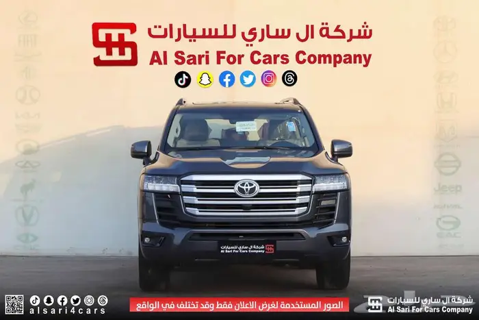 تويوتا لاند كروزر GXR L2 إقساط بنوك وشركات 0