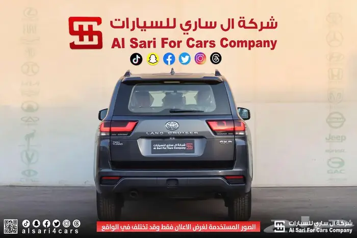 تويوتا لاند كروزر GXR L2 إقساط بنوك وشركات 7