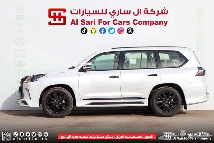 لكزس LX570 بلاك اديشن 2020 5