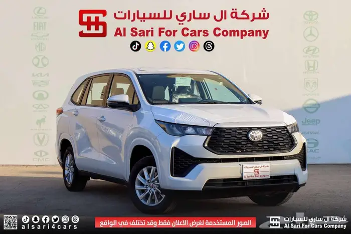 تويوتا أنوفا 2024 اقساط بنوك وشركات 5