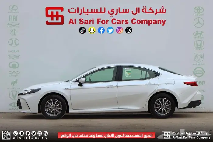 تويوتا كامري E هايبرد 2025 اقساط بنوك وشركات 12