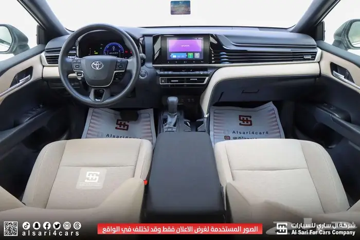 تويوتا كامري E هايبرد 2025 اقساط بنوك وشركات 16