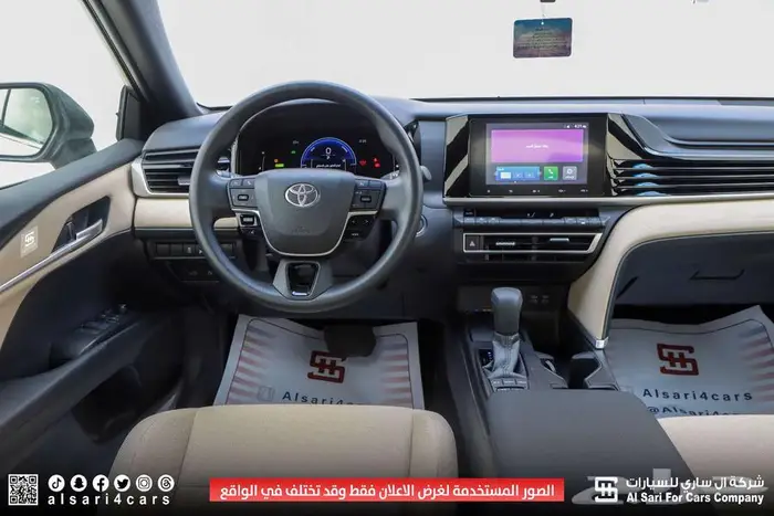 تويوتا كامري E هايبرد 2025 اقساط بنوك وشركات 19