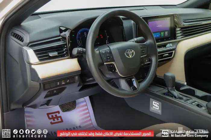 تويوتا كامري E هايبرد 2025 اقساط بنوك وشركات 26
