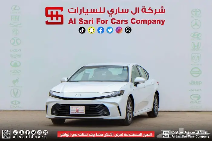 تويوتا كامري E هايبرد 2025 اقساط بنوك وشركات 3