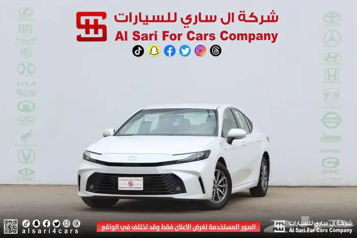 تويوتا كامري E هايبرد 2025 اقساط بنوك وشركات 4