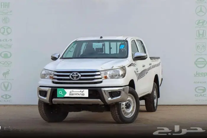 تويوتا هايلكس غمارتين دبل ديزل سلق موديل 2025 0