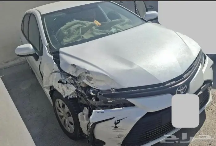 كورولا 2022 مصدومة للبيع 0